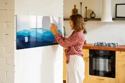 Lavagna magnetica per disegnare con effetti acquerello