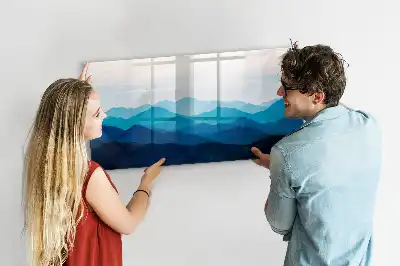 Lavagna magnetica per disegnare con effetti acquerello