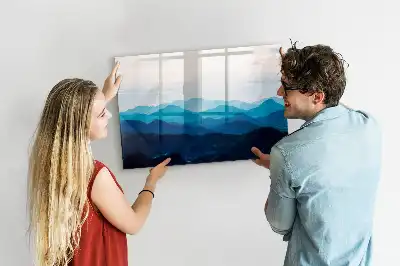 Lavagna magnetica per disegnare con effetti acquerello