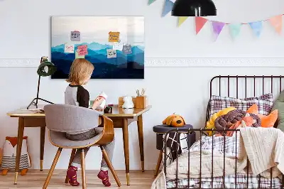 Lavagna magnetica per disegnare con effetti acquerello