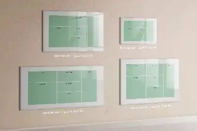 Lavagna magnetica organizer da scrivania per disegnare