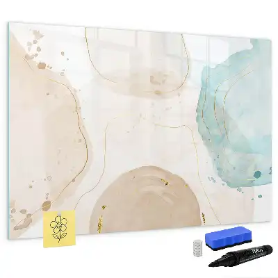 Lavagna magnetica per disegnare modello schizzi d'acquerello