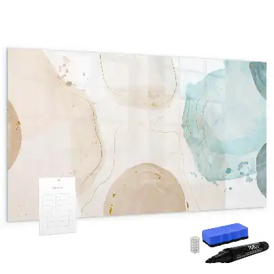 Lavagna magnetica per disegnare modello schizzi d'acquerello