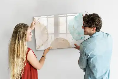 Lavagna magnetica per disegnare modello schizzi d'acquerello