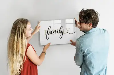 Lavagna magnetica modello Testo Famiglia