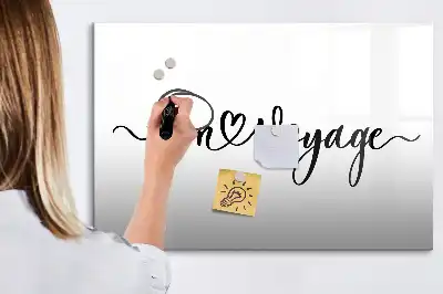 Lavagna magnetica per disegnare con scritta Buon viaggio