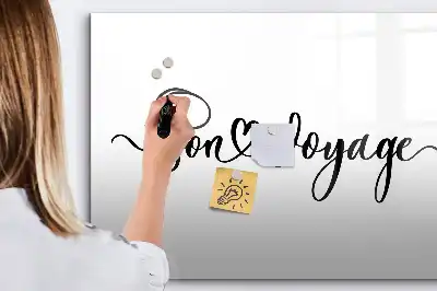 Lavagna magnetica per disegnare con scritta Buon viaggio