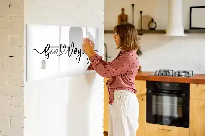 Lavagna magnetica per disegnare con scritta Buon viaggio