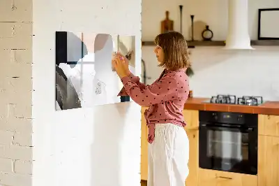 Lavagna magnetica decorazione murale con stampa astrazione di macchie