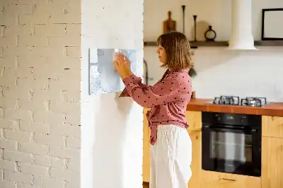 Lavagna magnetica per scrivere modello Schizzo di piante