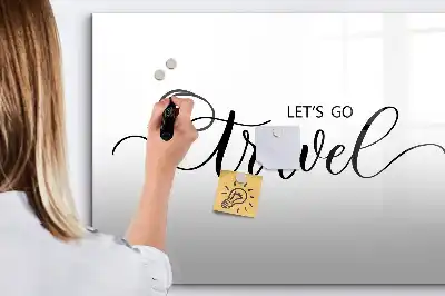 Lavagna magnetica modello Testo Viaggi