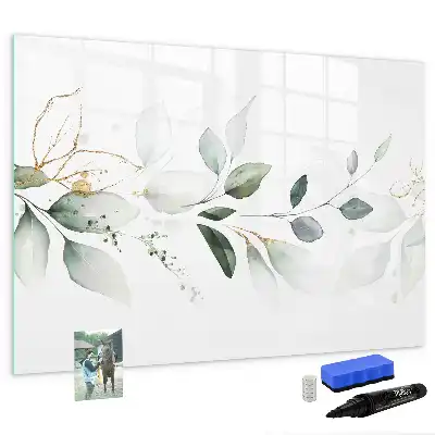 Lavagna magnetica versione con design astratto