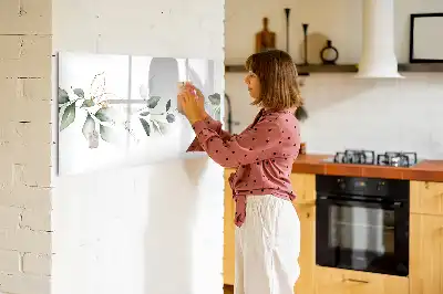 Lavagna magnetica versione con design astratto