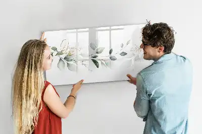 Lavagna magnetica versione con design astratto