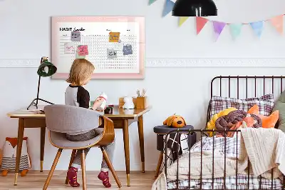 Lavagna magnetica per scrivere tracciatore di abitudini