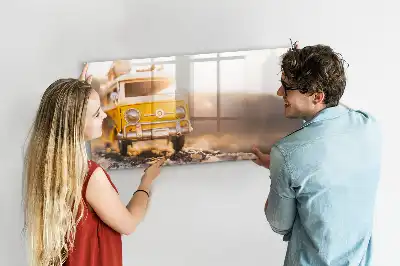 Lavagna magnetica per disegnare a tema vacanze in auto