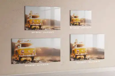 Lavagna magnetica per disegnare a tema vacanze in auto