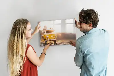 Lavagna magnetica per disegnare a tema vacanze in auto