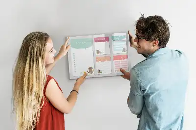 Lavagna magnetica per scrivere la lista dei desideri