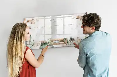 Lavagna magnetica per disegnare pianificatore dal design carino