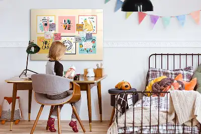 Lavagna magnetica per disegnare con frasi motivazionali