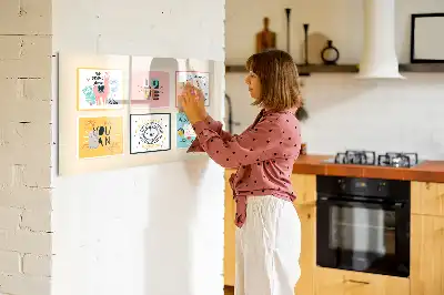 Lavagna magnetica per disegnare con frasi motivazionali