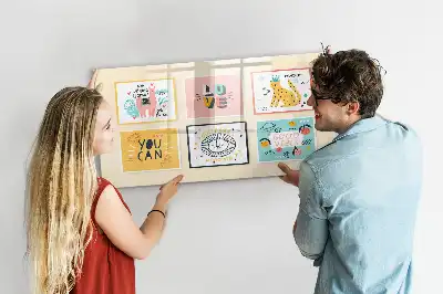 Lavagna magnetica per disegnare con frasi motivazionali