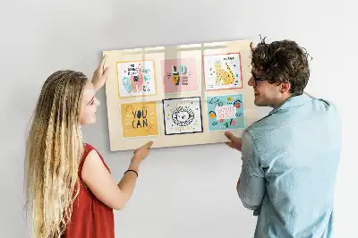 Lavagna magnetica per disegnare con frasi motivazionali