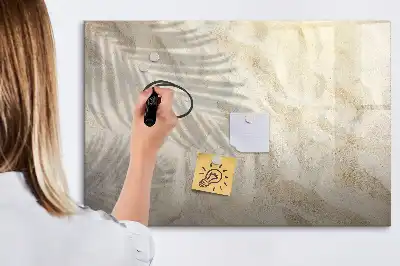 Lavagna magnetica modello Ombra sulla sabbia
