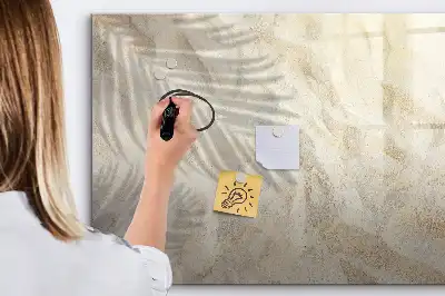 Lavagna magnetica modello Ombra sulla sabbia