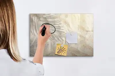 Lavagna magnetica modello Ombra sulla sabbia