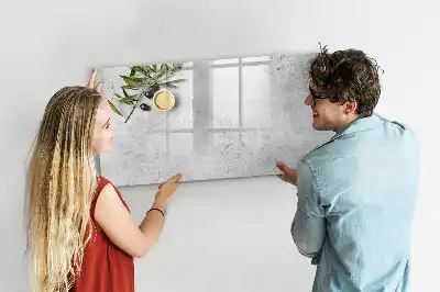 Lavagna magnetica per scrivere modello minimalista Olive