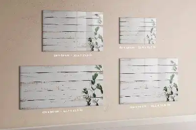 Lavagna magnetica per scrivere in legno