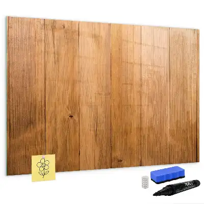Lavagna magnetica con cornice in legno