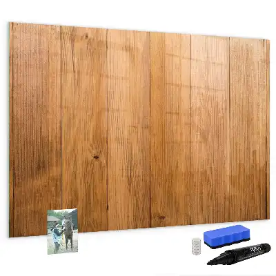 Lavagna magnetica con cornice in legno