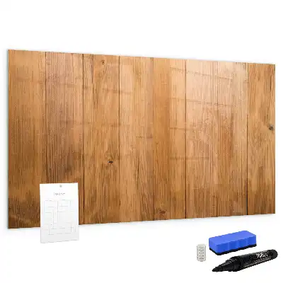 Lavagna magnetica con cornice in legno