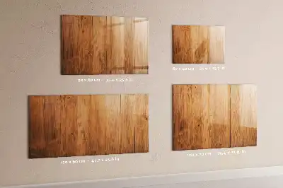 Lavagna magnetica con cornice in legno