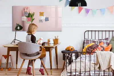 Lavagna magnetica per disegnare con motivo mazzo di fiori