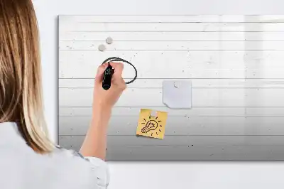 Lavagna magnetica per disegnare con motivo a pannelli di legno