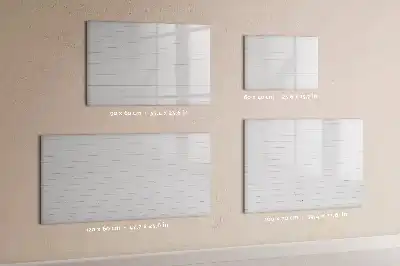 Lavagna magnetica per disegnare con motivo a pannelli di legno