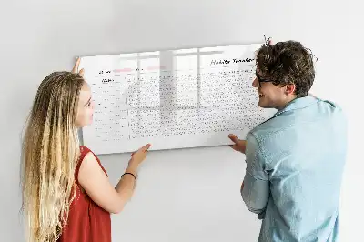 Lavagna magnetica per tracciare le abitudini per scrivere