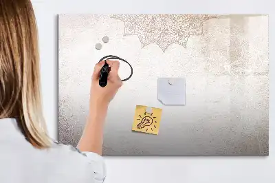 Lavagna magnetica per disegnare con motivo decorativo