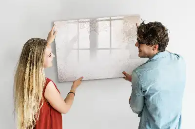 Lavagna magnetica per disegnare con motivo decorativo