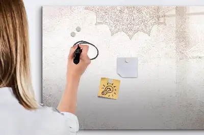 Lavagna magnetica per disegnare con motivo decorativo
