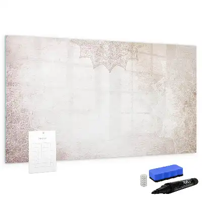 Lavagna magnetica per disegnare con motivo decorativo