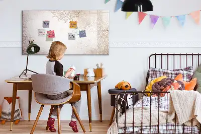 Lavagna magnetica per disegnare con motivo decorativo