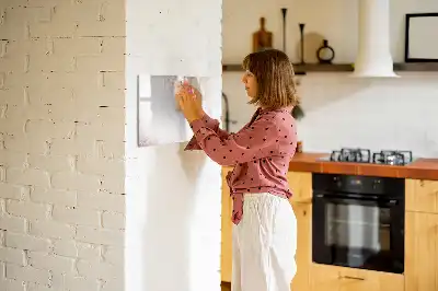 Lavagna magnetica per disegnare con motivo decorativo