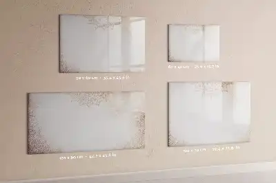Lavagna magnetica per disegnare con motivo decorativo