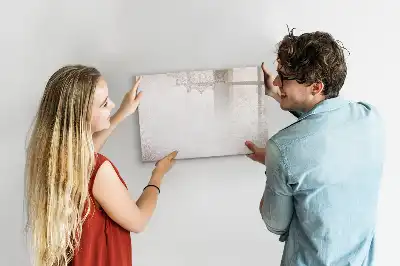 Lavagna magnetica per disegnare con motivo decorativo