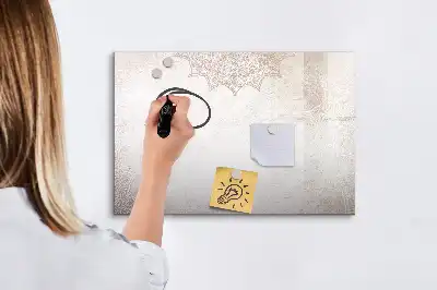 Lavagna magnetica per disegnare con motivo decorativo